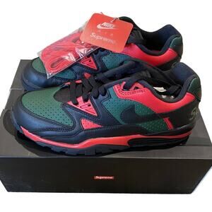 Supreme × Nike Air Cross Trainer 3 Low Black CJ5291-001 Mens Size 8.5